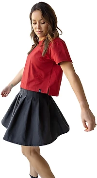 Gameday Social Women's University of Arkansas Ritter Repeat Heavyweight Crop T-shirt