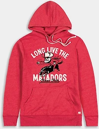 Homefield Men's Texas Tech Red Raiders Long Live the Matadors Retro Logo Sleeve Hoodie