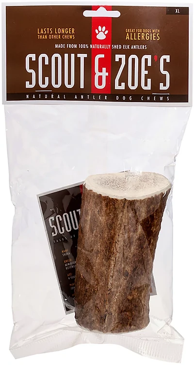 Scout & Zoe's Extra Large Elk Antler Dog Chews