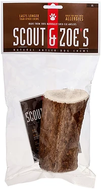 Scout & Zoe's Extra Large Elk Antler Dog Chews