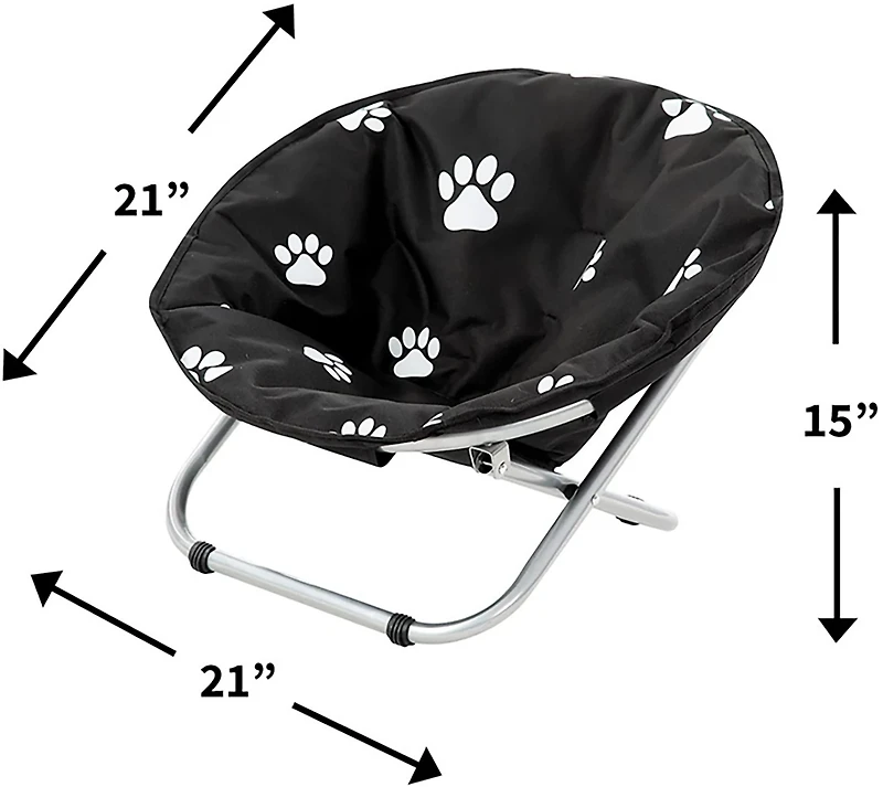 Etna Elevated Round Pet Bed