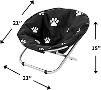 Etna Elevated Round Pet Bed