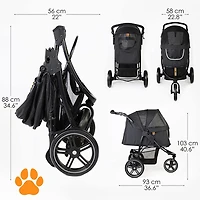 My Duque Pet 3-Wheel Stroller