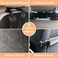 Jespet & Goopaws 40 Quilted Pet Front Car Seat Cover