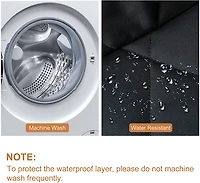 Jespet & Goopaws 40 Quilted Pet Front Car Seat Cover