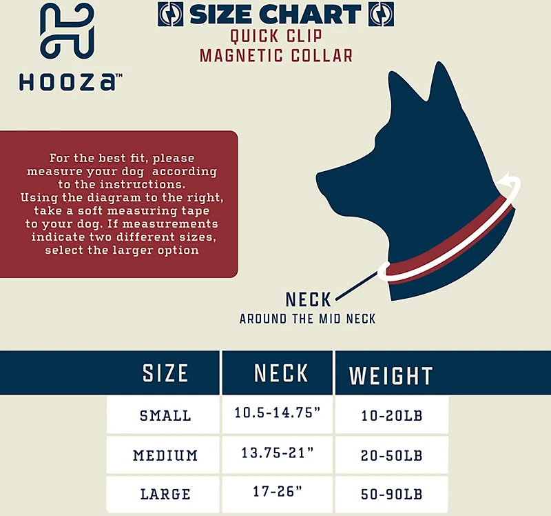 Hooza Quick Clip Collar