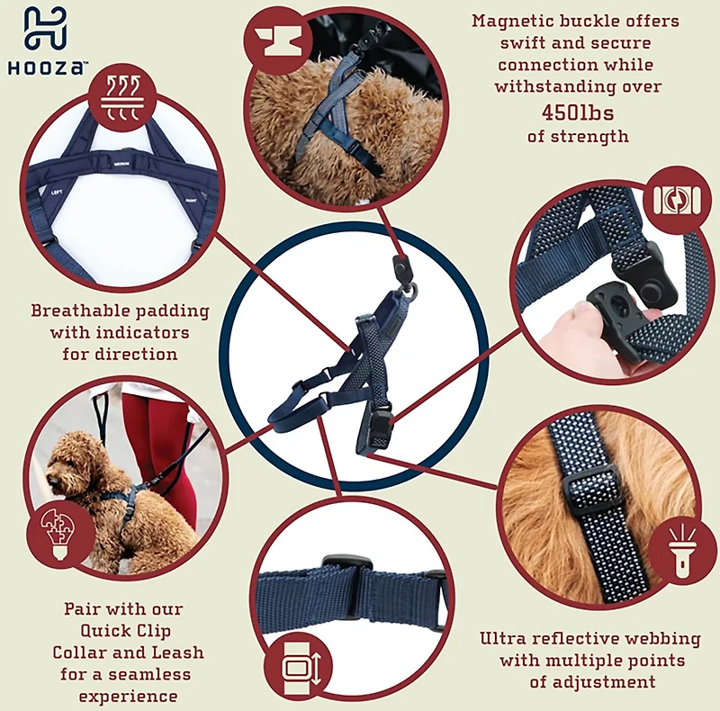 Hooza Quick Clip One Click Harness