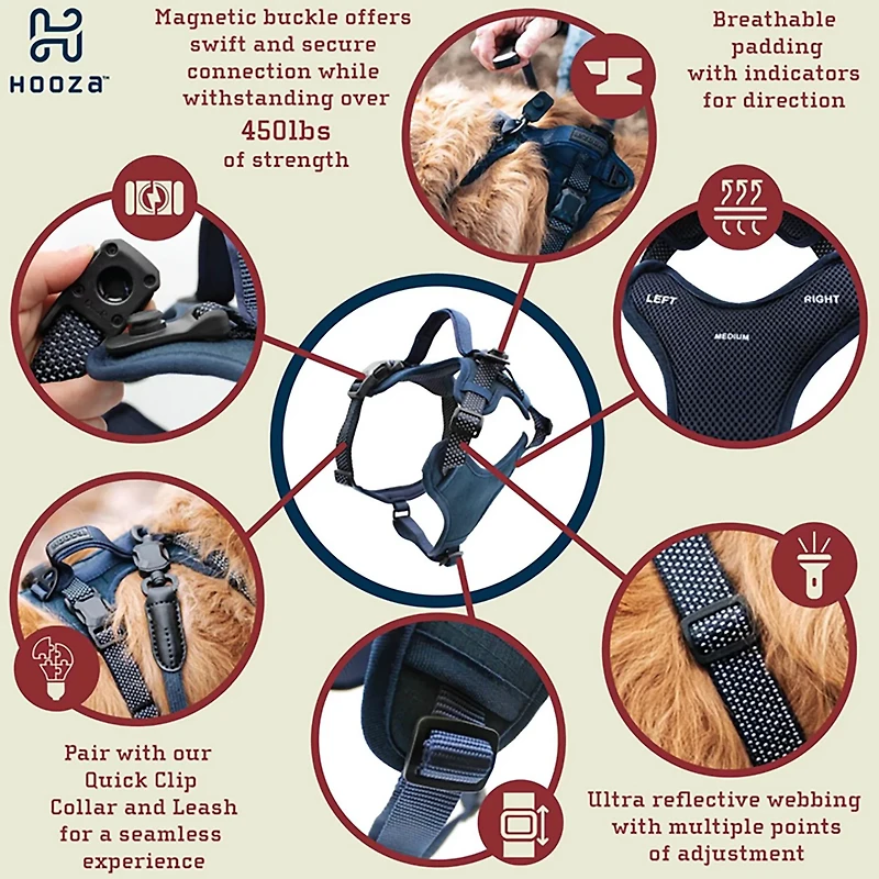 Hooza Quick Clip Control Harness