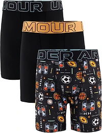 Under Armour Boys' Performance Gamer Boxer Briefs 3-Pack