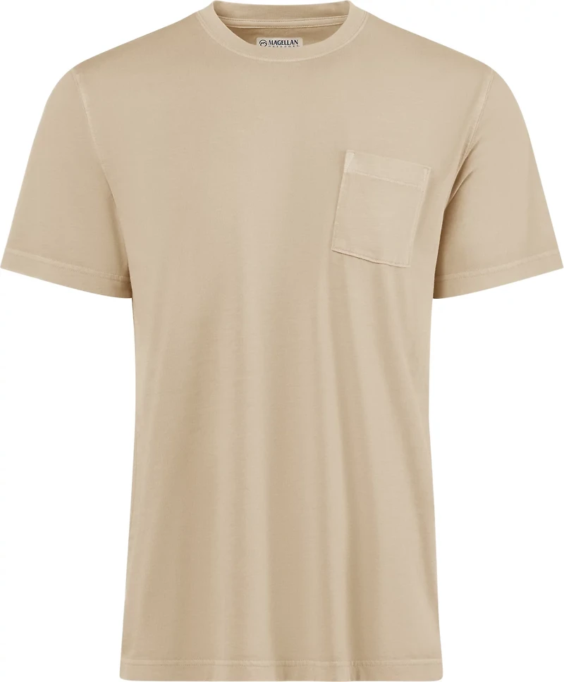Magellan Outdoors Men's Shore & Line Washed Short Sleeve Pocket T-shirt