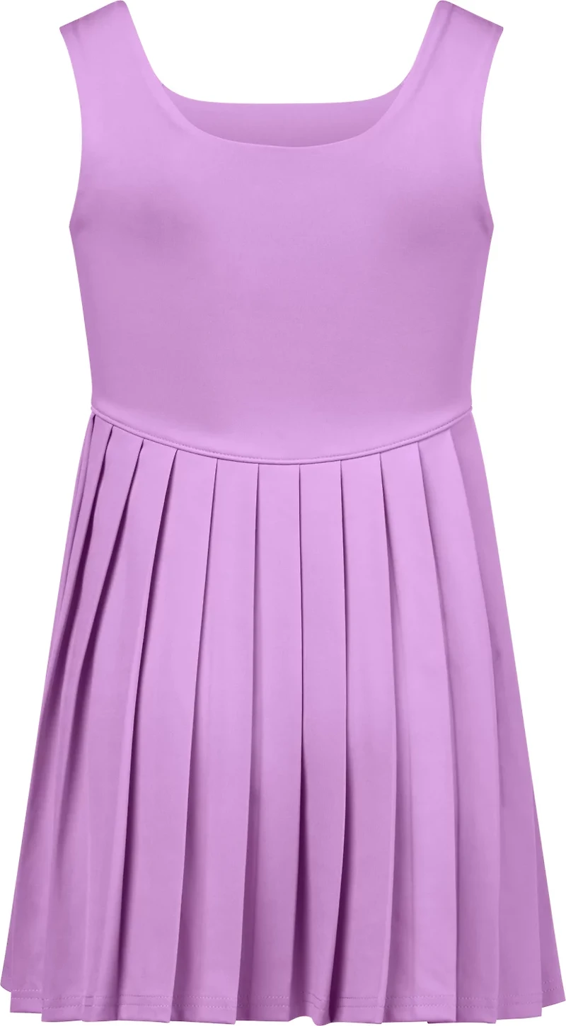 BCG Girls' Tennis Swing Pleated Cami Dress
