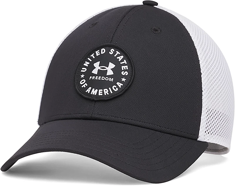 Under Armour Men's Freedom Mid Trucker Cap