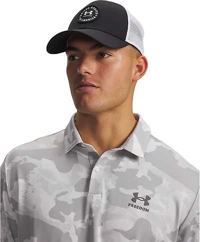 Under Armour Men's Freedom Mid Trucker Cap