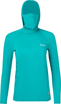 Magellan Outdoors Women's Pro Long sleeve Gaiter Hoodie