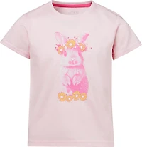 BCG Girls' Lifestyle Cotton Daisy Bunny T-shirt