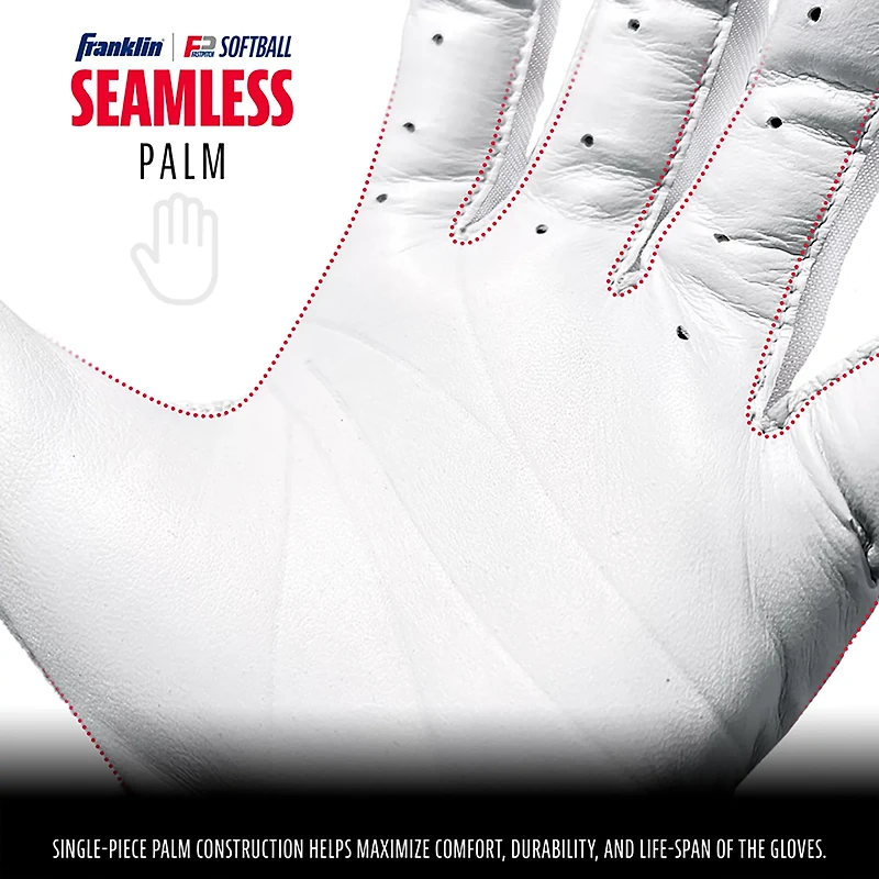 Franklin Girls' USA Softball CFX Pro Batting Gloves