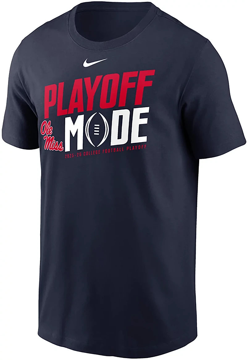 Nike Men's Ole Miss 2025 CFP Bound Playoff Mode Short Sleeve T-Shirt