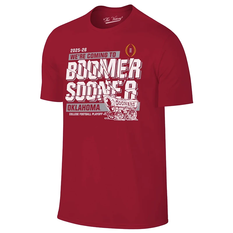 WILDCAT RETRO Men's University of Oklahoma 2025 CFP Bound We're Coming Short Sleeve T-Shirt