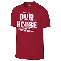 WILDCAT RETRO Men's University of Oklahoma 2025 CFP Bound Our House Short Sleeve T-Shirt