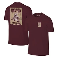 WILDCAT RETRO Men's Texas A&M University 2025 CFP Bound Wanted Short Sleeve T-Shirt