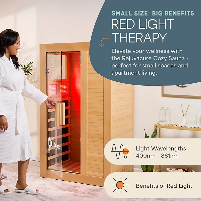 Lifepro RejuvaCare Cozy Infrared Sauna