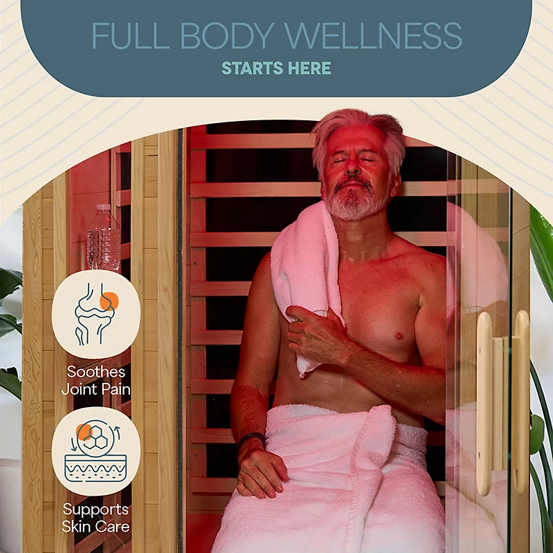 Lifepro RejuvaCare 1-Person Far Infrared Sauna