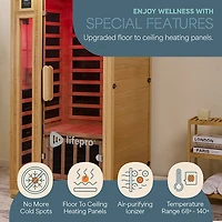 Lifepro RejuvaCare 1-Person Far Infrared Sauna