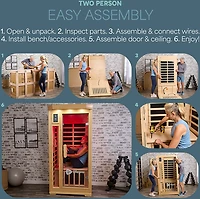 Lifepro RejuvaCare 1-Person Far Infrared Sauna