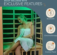 Lifepro RejuvaCure 2-Person Far Infrared Sauna
