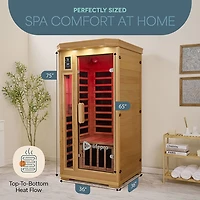 Lifepro RejuvaCure Super Low EMF Far Infrared Sauna