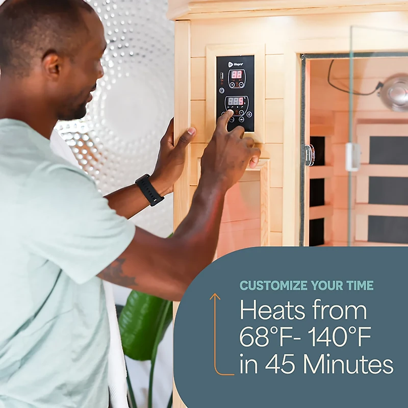 Lifepro RejuvaCure Super Low EMF Far Infrared Sauna