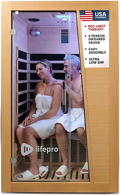 Lifepro RejuvaCure Duet Super Low EMF Far Infrared Sauna