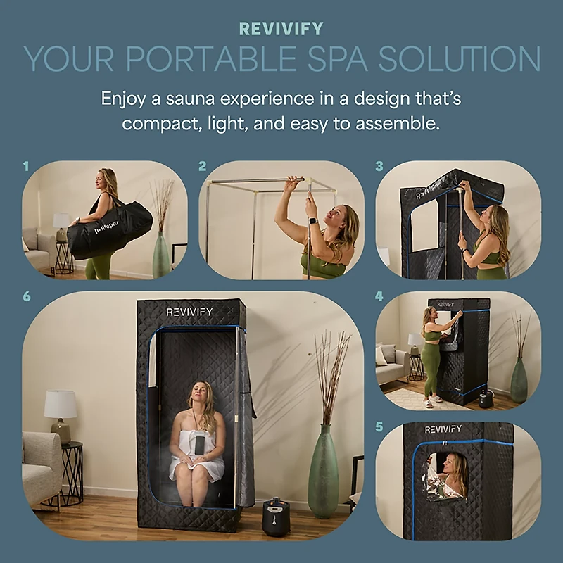 Lifepro Revivify Mini Portable Steam Room