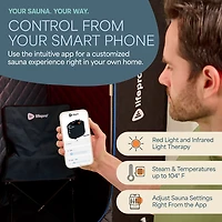 Lifepro Revivify Deluxe Portable Steam Room