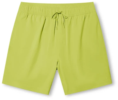 O'Rageous Men's Solid Volley Liner Swim Shorts 6
