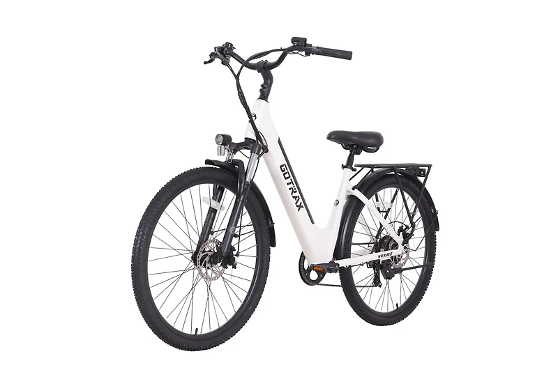GOTRAX Adults' Veloz City 27.5" 7-Speed Electric Bike