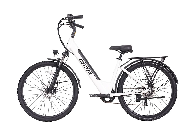 GOTRAX Adults' Veloz City 27.5" 7-Speed Electric Bike