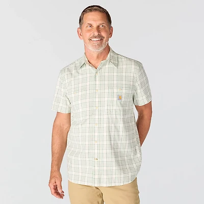 Carhartt Men's Bozeman Relaxed Short Sleeve Plaid Shirt