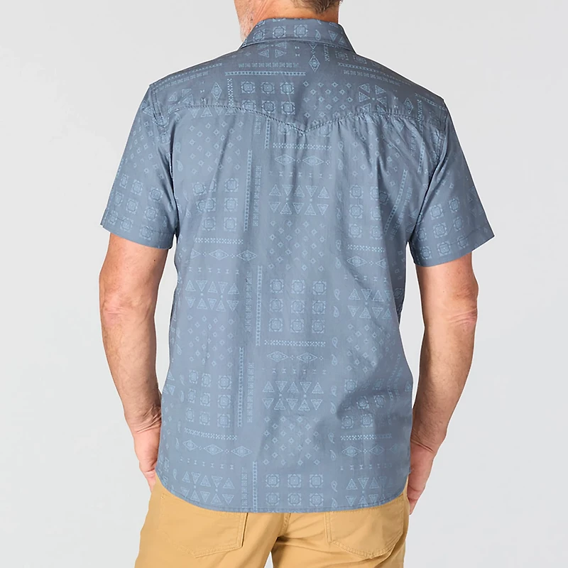 Carhartt Men's Montana Bozeman Relaxed Short Sleeve Bandana Print Shirt