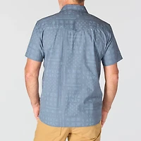 Carhartt Men's Montana Bozeman Relaxed Short Sleeve Bandana Print Shirt