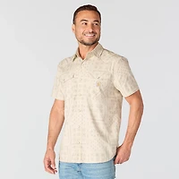 Carhartt Men's Montana Bozeman Relaxed Short Sleeve Bandana Print Shirt