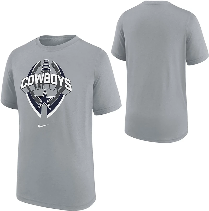 Nike Boys' Dallas Cowboys Icon Legend T-shirt