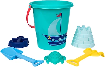 Toysmith Ship Sand Bucket 6-Piece Set