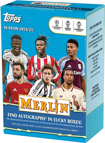 Topps Merlin 2025 UEFA Champions League Value Box