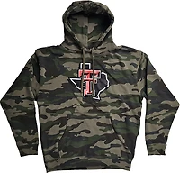 Something Inked Men's Texas Tech University Primary Logo Hoodie