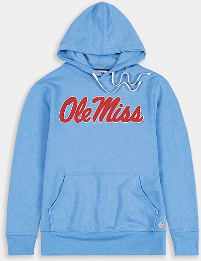 Homefield Men's Ole Miss Rebels Classic Script Long Sleeve Hoodie