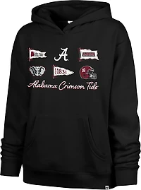 '47 Women's Alabama Crimson Tide Bow and Banners Naomi Hoodie