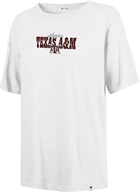 '47 Women's Texas A&M Aggies Bow and Banner DS Sadie Short Sleeve T-shirt