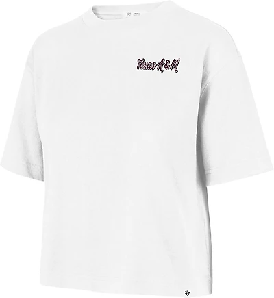 '47 Women's Texas A&M Aggies Collage Script Reed City Short Sleeve T-shirt