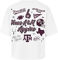 '47 Women's Texas A&M Aggies Collage Script Reed City Short Sleeve T-shirt